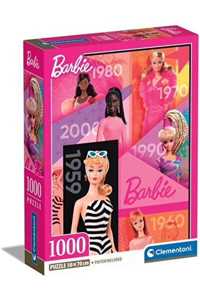 CLEMENTONI Puzzle 1000 piese - Barbie (Clementoni-39806)