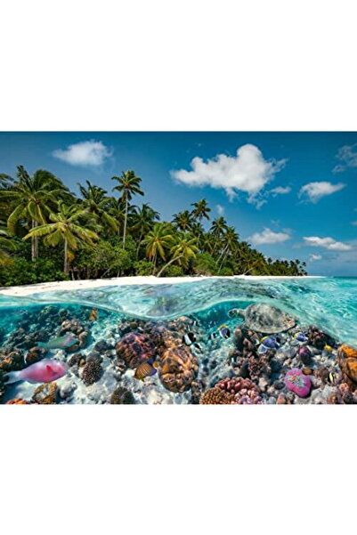 RAVENSBURGER Puzzle O scufundare în Maldive (2000 de piese)