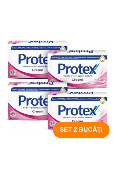Protex SET 2 PIECES - Soap 90 GR CREAM - SET 4 pieces