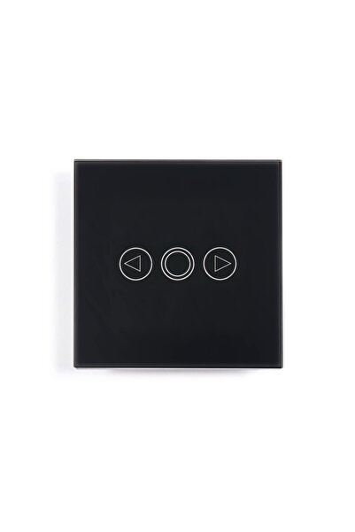 zola Touch switch, black, dimming function, illuminated buttons, glass panel,...