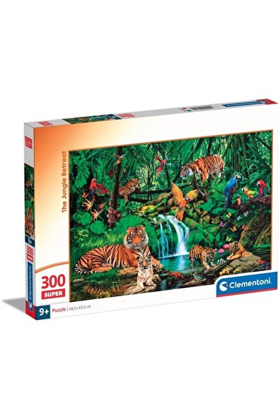CLEMENTONI Puzzle 300 pieces - The Jungle Retreat (Clementoni-21721)