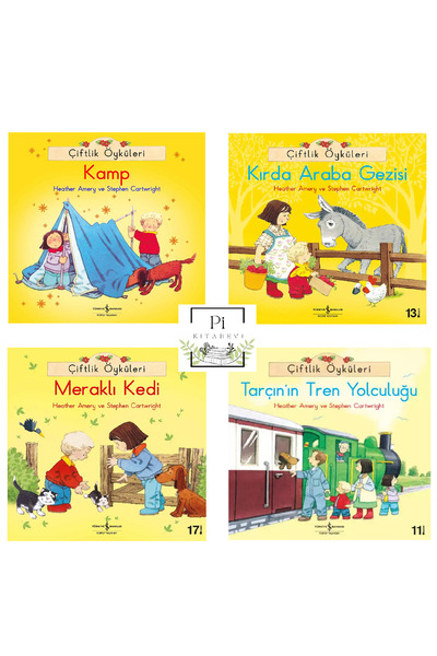 TÜRKİYE İŞ BANKASI KÜLTÜR YAYINLARI Çiftlik Öyküleri Meraklı Kedi- Kamp-Kırda...