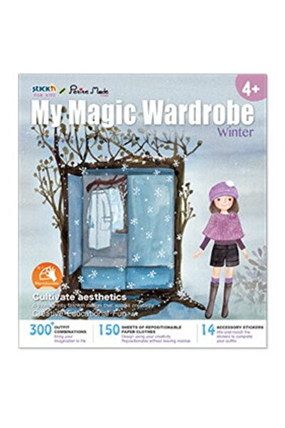 Stick'Nsnap Carte creativa Stick"n My Magic Wardrobe - iarna
