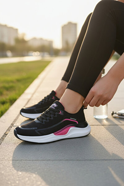 enoch أحذية رياضية نسائية ذات جزء علوي شبكي قابل للتنفس ونعل مريح تشريحي طبي ...