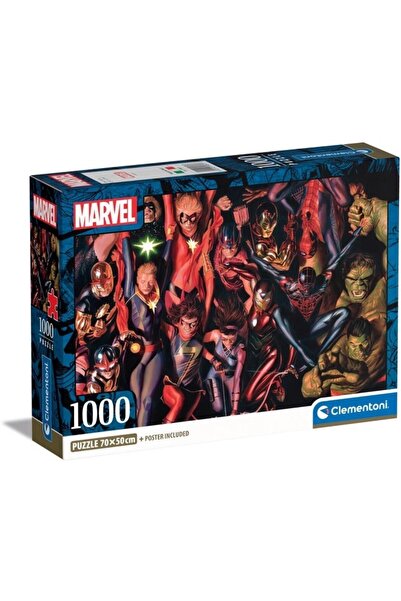CLEMENTONI Puzzle 1000 pieces - Marvel (Clementoni-39857)