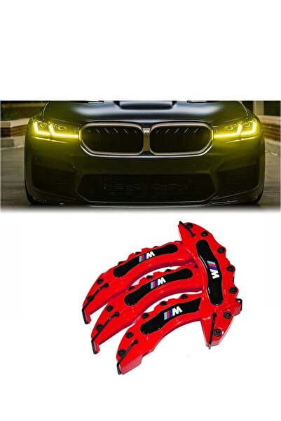 X POWER TUNİNG Bmw 5 Seri G30 Uyumlu 17.18.19 İnç Kırmızı Kaliper Kapağı