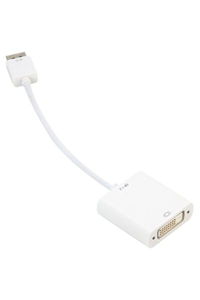 SHARKOON Adaptor DisplayPort 1.2 la DVI24+1 - 0.15m - alb
