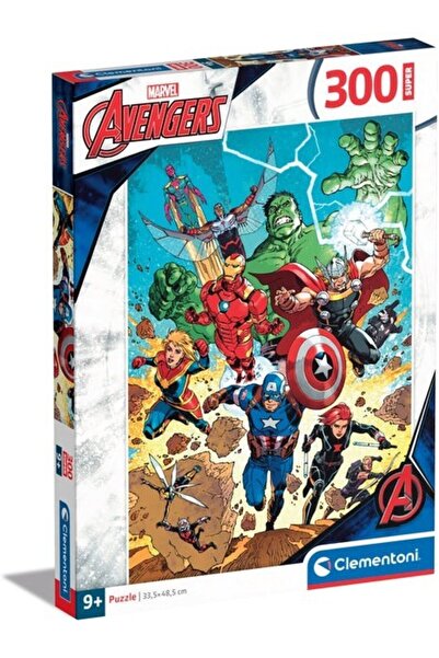 CLEMENTONI Puzzle 300 pieces - Marvel, The Avengers (Clementoni-21728)