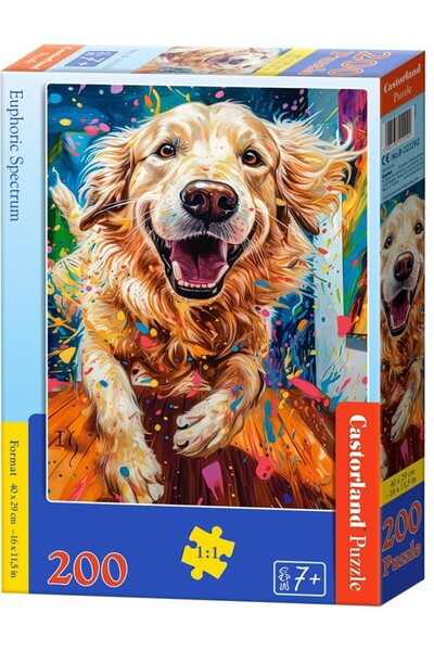 Castorland Puzzle 200 de piese - Spectrul Euforic (Castorland-222292)