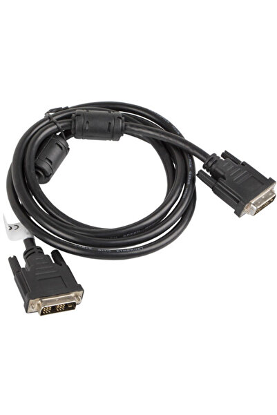 Lanberg CA-DVIS-10CC-0018-BK Cablu DVI 1,8 m DVI-D Negru