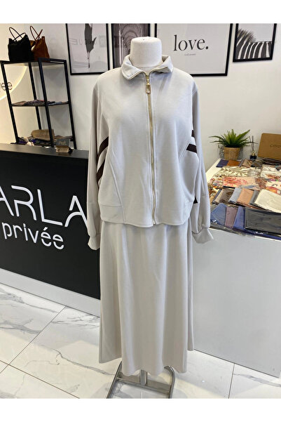 Nuss ŞERİT DETAYLI ETEKLİ TAKIM