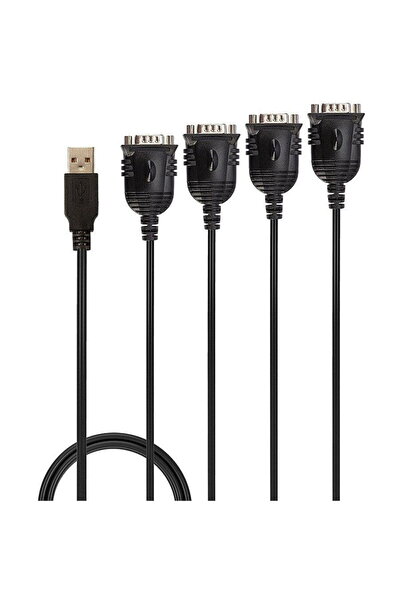 LİNDY Cablu USB la convertor serial cu 4 porturi