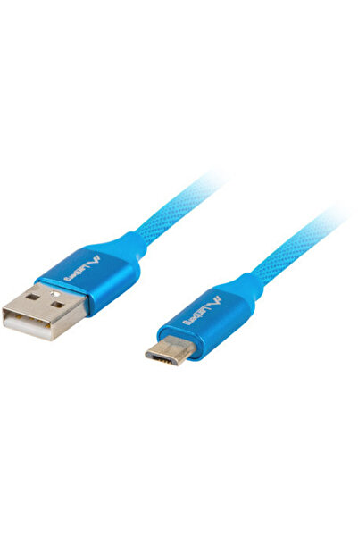 Lanberg CABLU USB 2.0 MICRO-B (M) - A (M) 1.8M QC