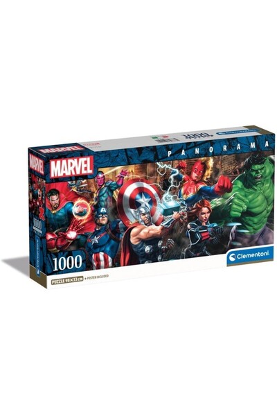 CLEMENTONI Puzzle 1000 pieces - Marvel (Clementoni-39877)