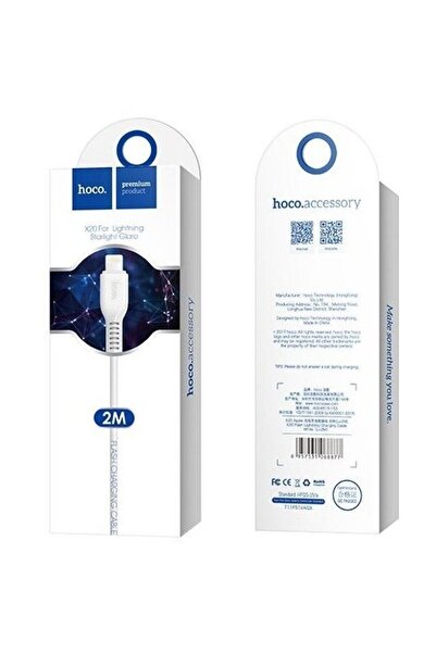 Hoco Cablu date Lightning Flash X20 Alb