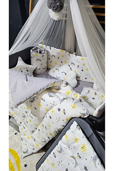 bebek_iklimi 70X110 Park Bed Baby Sleeping Set - Lycra Luxury Mosquito Net Ap...