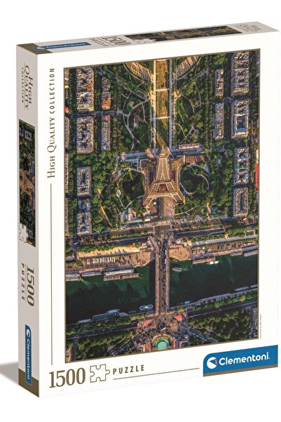 CLEMENTONI Puzzle 1500 pieces - Flying Over Paris (Clementoni-31742)