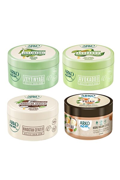 ARKO Precious Oils Care Cream 250 ml Mixed Set of 4