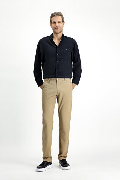 Kigili 6 Drop Regular Fit Standard Cut 4 Seasons Flexible Chino Sports Pants