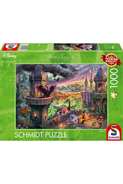 Schmidt Spiele Thomas Kinkade Studios: Maleficent, Puzzle (1000 de piese)