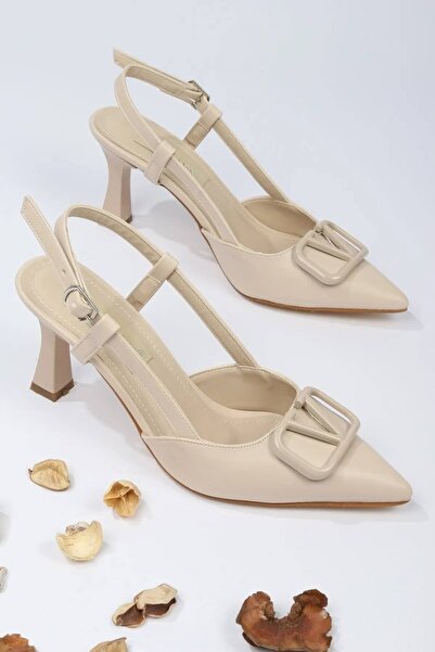 Castle Black AC35402 Дамски обувки с стъклен ток и катарама