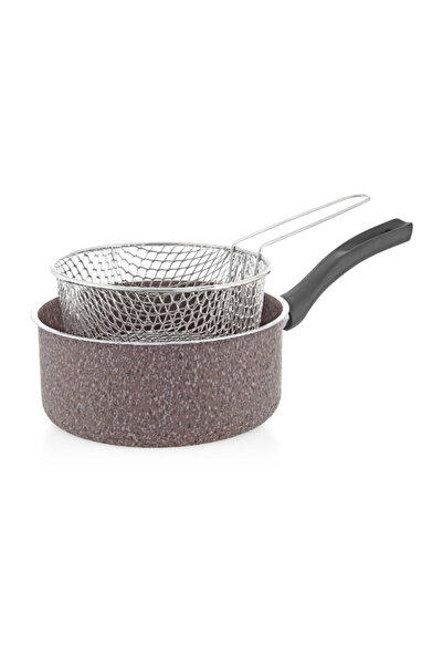 Parfait Aluminum Granite Coating Fryer Pan with Basket 20x9cm
