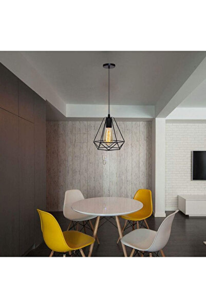 zola Декоративна плафонна лампа, регулируема 30-115 см, съвместима с E27/LED ...