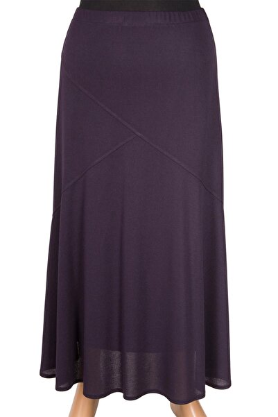 Nihomall20 Women's Firdevs Cross Model Plum Turquoise Skirt