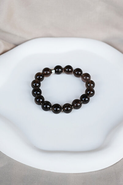 Luna Smoky Quartz Natural Stone Bracelet