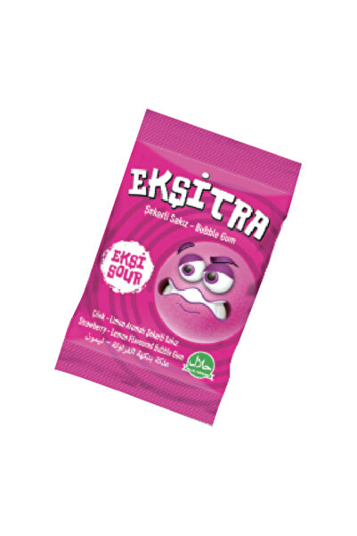 BEBETO Ekşitra Çilek Limonlu Sakız