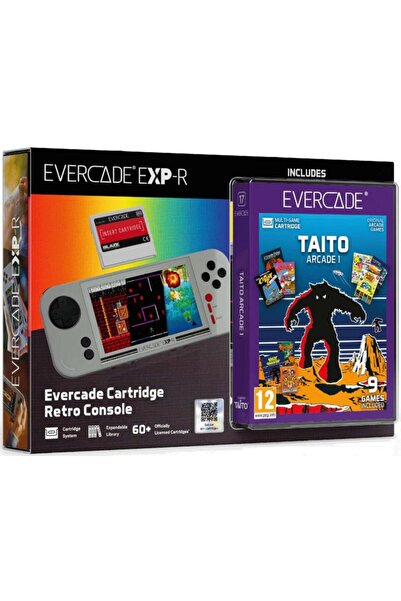EVERCADE Consolă portabilă EXP-R + Taito Arcade 1 Gri