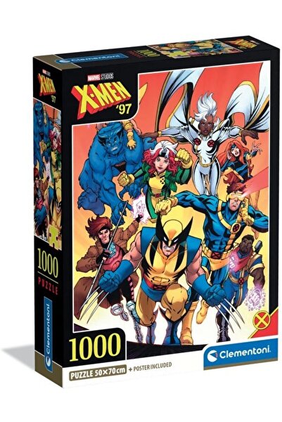 CLEMENTONI Puzzle 1000 pieces - Marvel, X-Men (Clementoni-37066)
