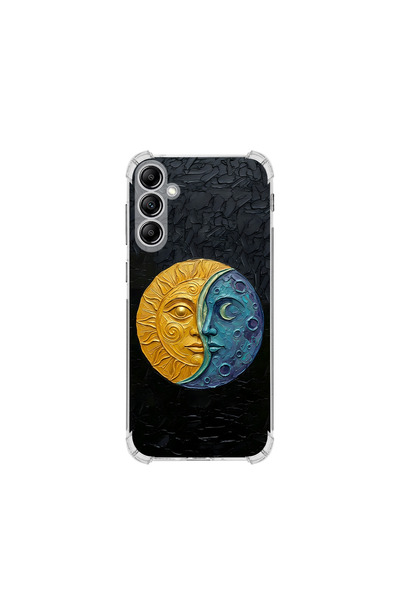 PrintiFy حافظة حماية للزوايا متوافقة مع هاتف سامسونج جالاكسي A14 بتصميم Metam...