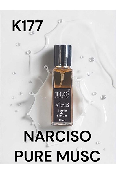 TLG TLGK177e015 Narciso Pure Musc Extrait Kadın Parfümü, 15 ml (Cep Boyu)