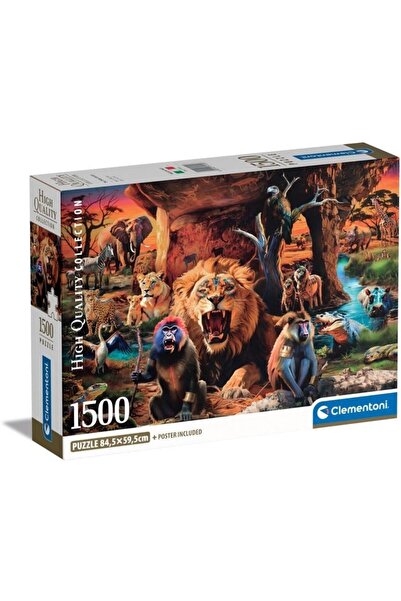 CLEMENTONI Puzzle 1500 pieces - The Tribal Society (Clementoni-31722)