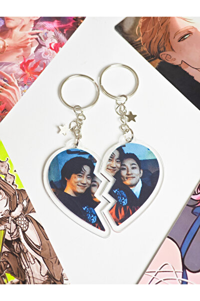 Yenaplanner Weak Hero Class Heart Bag Ornament / Keychain