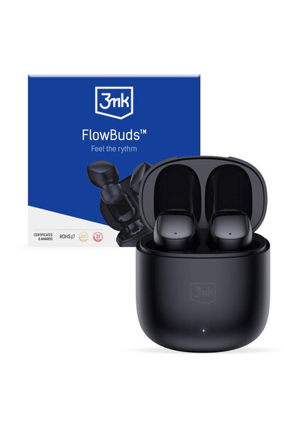 3MK Casti intraauriculare, Bluetooth, 5.3, Negru