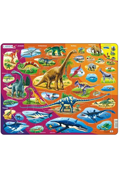 Larsen Puzzle - Dinosaurs, 85 pieces (59489)