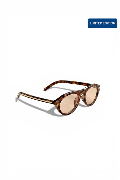 REN EYEWEAR Lavera Select Frame Women's Sunglasses Leopard Printed Cat Eye Be...