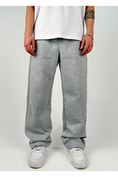 zaee Basic Winter Fabric Adjustable Leg Baggy Sweatpants