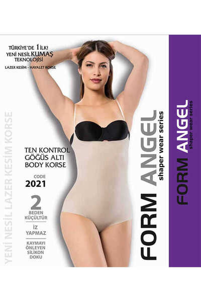 TrendButikBurada Form Angel 2021 Underbust Body Corset Laser Cut