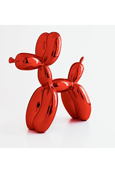 tuan design Balloon Dog 20 Cm Kırmızı