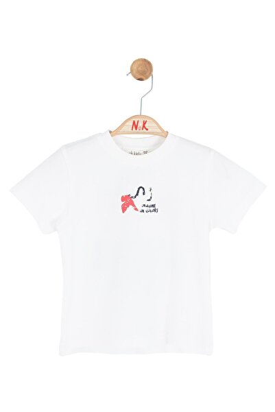 nk kids Baby Boy 1-4 Years Old Short Sleeve T-Shirt White