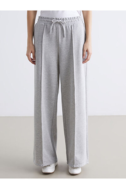LC Waikiki Women's Wide Leg Sweatpants with Elastic Waist
