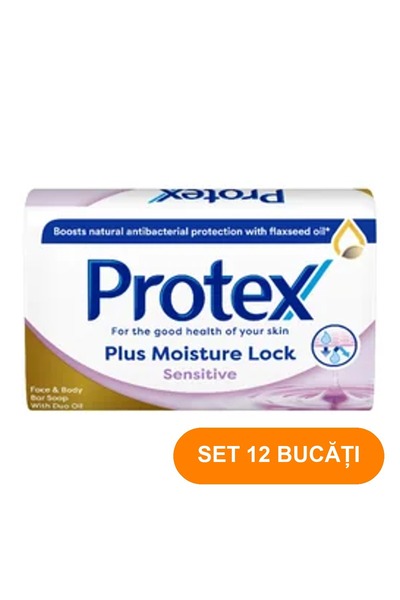 Protex SET 12 PIECES - Sensitive Bar Soap 90 g – Gentle Cleansing for Sensiti...