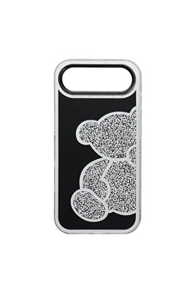 OEM Case for Apple iPhone Air, Teddy Bear, Silver
