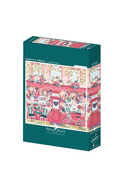 Pieces & Peace 1000 piece puzzle - Claire Wilson: Sweets & Treats (Pieces-Pea...