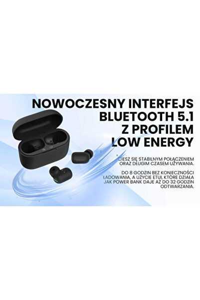 Savio TWS-09 IPX5 Bluetooth 5.1 Negru