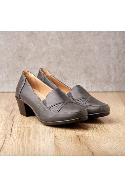 Feisal Pantofi sport casual cu toc jos pentru femei - din piele , TD22-2