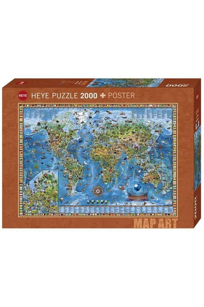 Heye Puzzle - Rajko Zigic: Amazing World, 2000 pieces (63228)